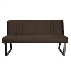 Discount HomingXL Eetkamerbank - Hengelo - stof Element antraciet 01 - 140 cm