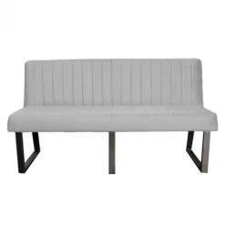 HomingXL Eetkamerbank - Hengelo - stof Element steengrijs 24 - 240 cm