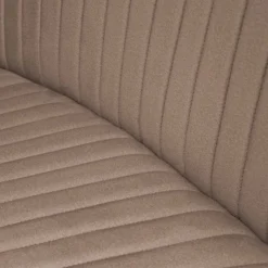 Best HomingXL Eetkamerbank - Hengelo - stof Element beige 06 - geschikt voor ovale tafel 200 cm