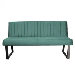 Clearance HomingXL Eetkamerbank - Hengelo - stof Element turquoise 15 - 140 cm