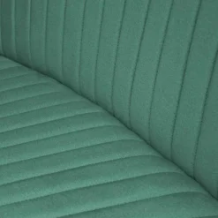 HomingXL Eetkamerbank - Hengelo - stof Element turquoise 15 - geschikt voor ovale tafel 240 cm