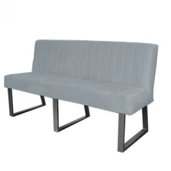 Discount HomingXL Eetkamerbank - Hengelo - stof Element lichtblauw 16 - 200 cm