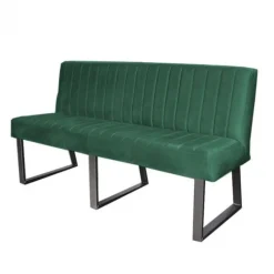 Best HomingXL Eetkamerbank - Hengelo - stof Element bosgroen 20 - 180 cm