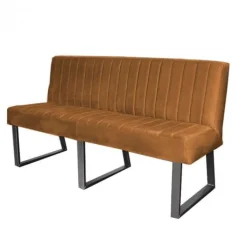 Hot HomingXL Eetkamerbank - Hengelo - stof Element bruin 07 - 160 cm