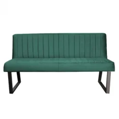 Discount HomingXL Eetkamerbank - Hengelo - stof Element bosgroen 20 - 140 cm