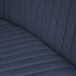 Hot HomingXL Eetkamerbank - Hengelo - stof Element blauw 13 - geschikt voor ovale tafel 200 cm