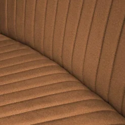 Hot HomingXL Eetkamerbank - Hengelo - stof Element bruin 07 - geschikt voor ovale tafel 240 cm