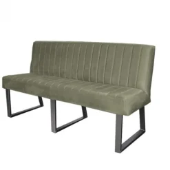 Hot HomingXL Eetkamerbank - Hengelo - stof Element lichtgroen 11 - 240 cm