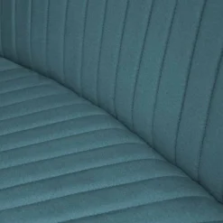 New HomingXL Eetkamerbank - Hengelo - stof Element petrol 14 - geschikt voor ovale tafel 240 cm