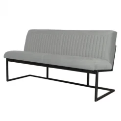 Discount HomingXL Eetkamerbank - Lara - stof Element lichtgrijs 04 - 140 cm