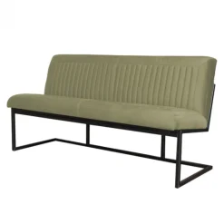 Outlet HomingXL Eetkamerbank - Lara - stof Element lichtgroen 11 - 140 cm