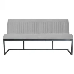Clearance HomingXL Eetkamerbank - Lara - stof Element steengrijs 24 - 160 cm