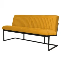 Outlet HomingXL Eetkamerbank - Lara - stof Element goud 08 - 160 cm