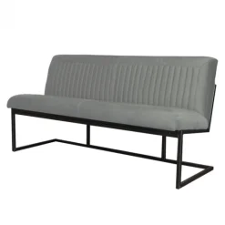 Sale HomingXL Eetkamerbank - Lara - stof Element grijs 03 - 140 cm