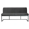 Outlet HomingXL Eetkamerbank - Lara - stof Element donkergrijs 22 - 140 cm