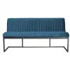 HomingXL Eetkamerbank - Lara - stof Element azure 21 - 160 cm