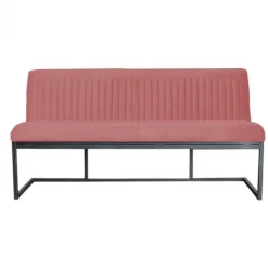 Hot HomingXL Eetkamerbank - Lara - stof Element roze 10 - 160 cm