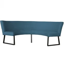 Best HomingXL Eetkamerbank - Rotterdam - stof Element petrol 14 - geschikt voor tafel 130 cm
