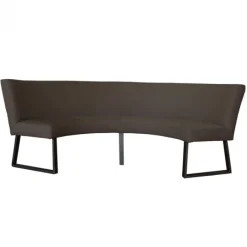 Clearance HomingXL Eetkamerbank - Rotterdam - stof Element antraciet 02 - geschikt voor tafel 150 cm