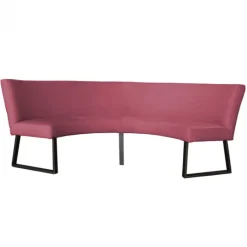 New HomingXL Eetkamerbank - Rotterdam - stof Element roze 10 - geschikt voor tafel 130 cm