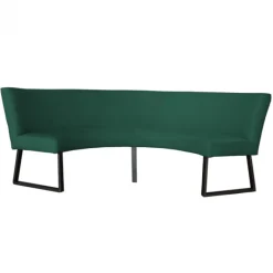 Best HomingXL Eetkamerbank - Rotterdam - stof Element bosgroen 20 - geschikt voor tafel 130 cm