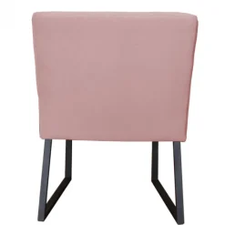 Discount HomingXL Eetkamerstoel - Amsterdam - geschikt voor ronde tafel - stof Element lichtroze 18