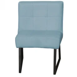 Discount HomingXL Eetkamerstoel - Amsterdam - geschikt voor ronde tafel - stof Element lichtblauw 16