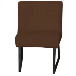 Sale HomingXL Eetkamerstoel - Amsterdam - geschikt voor ronde tafel - stof Element donkerbruin 25