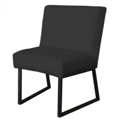 Sale HomingXL Eetkamerstoel - Amsterdam - geschikt voor ronde tafel - stof Element donkergrijs 22