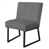 New HomingXL Eetkamerstoel - Amsterdam - geschikt voor ronde tafel - stof Element cementgrijs 23