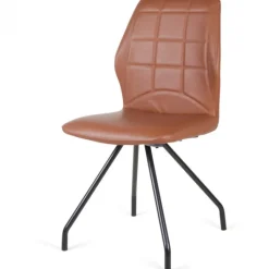 Discount Bo Lundgren Eetkamerstoel - Apollo - leer Vintage cognac