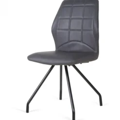 Bo Lundgren Eetkamerstoel - Apollo - leer Vintage zwart