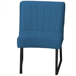 Online HomingXL Eetkamerstoel - Hengelo - geschikt voor ronde tafel - stof Element azure 21