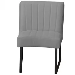 Best HomingXL Eetkamerstoel - Hengelo - geschikt voor ronde tafel - stof Element lichtgrijs 04