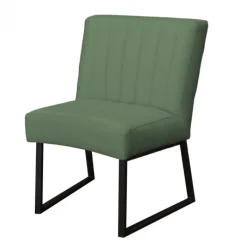 Clearance HomingXL Eetkamerstoel - Hengelo - geschikt voor ronde tafel - stof Element lichtgroen 11