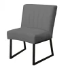 Hot HomingXL Eetkamerstoel - Hengelo - geschikt voor ronde tafel - stof Element cementgrijs 23