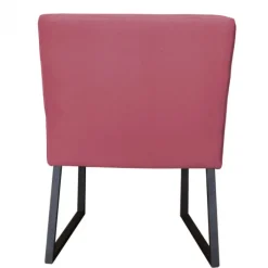 Outlet HomingXL Eetkamerstoel - Hengelo - geschikt voor ronde tafel - stof Element roze 10