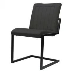 Best HomingXL Eetkamerstoel - Lara - stof Element antraciet 01