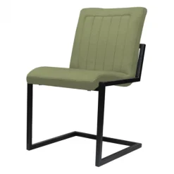 Sale HomingXL Eetkamerstoel - Lara - stof Element lichtgroen 11