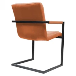 New HomingXL Eetkamerstoel - Lara met leuning - stof Element koper 09