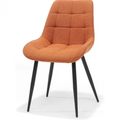 Bo Lundgren Eetkamerstoel - Loena - stof Teddy Terra