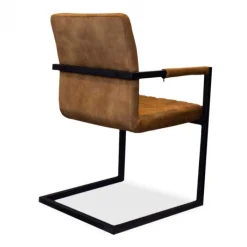 Hot Bo Lundgren Eetkamerstoel - Rome - stof Adore Goud