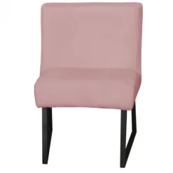 Hot HomingXL Eetkamerstoel - Rotterdam - geschikt voor ronde tafel - stof Element lichtroze 18