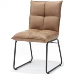 Sale Bo Lundgren Eetkamerstoel - Soft - lederlook Missouri Cognac