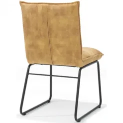 Bo Lundgren Eetkamerstoel - Soft - stof Adore Goud