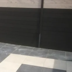 Online Elephant Schutting composiet Mix & Match antraciet/ aluminium (180 x 180 cm)