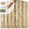 New Elephant Schutting set vuren Timber toog 15L rvs groen geimpregneerd (9,41 meter)