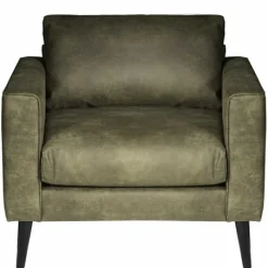 Clearance HomingXL Fauteuil - Aster - lederlook Dalton groen 14