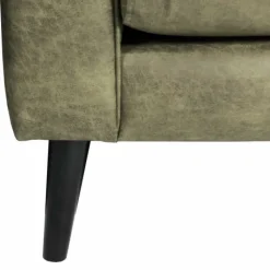 Clearance HomingXL Fauteuil - Aster - lederlook Dalton groen 14
