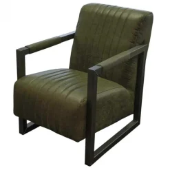 New HomingXL Fauteuil - Capri - leer Colorado groen 08